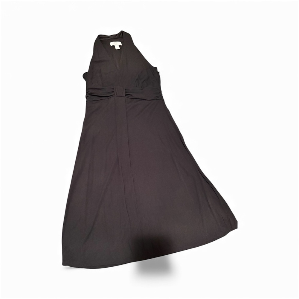 LOFT Black Backless Dress